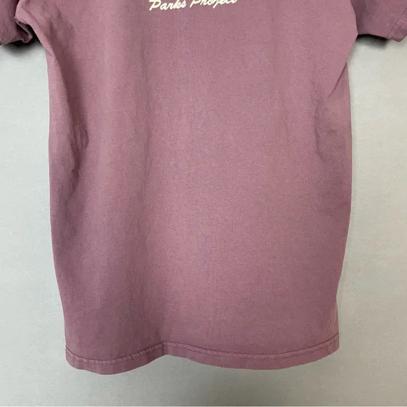 Parks Project T-Shirt National Parks Short Sleeve Size Small Unisex Purple Grape - Picture 8 of 12